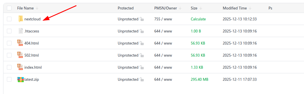 利用宝塔面板搭建nextcloud的简单教程-VPShelp